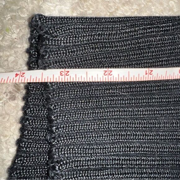 Fia Italia size L Vintage Black Knit Sweater - Picture 4 of 5